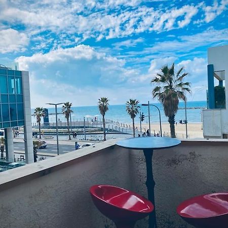 Entire Apartment Facing The Sea Tel Aviv Bagian luar foto